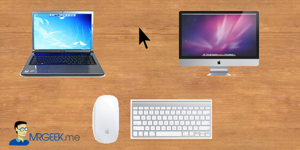 share keyboard and mouse between mac and windows